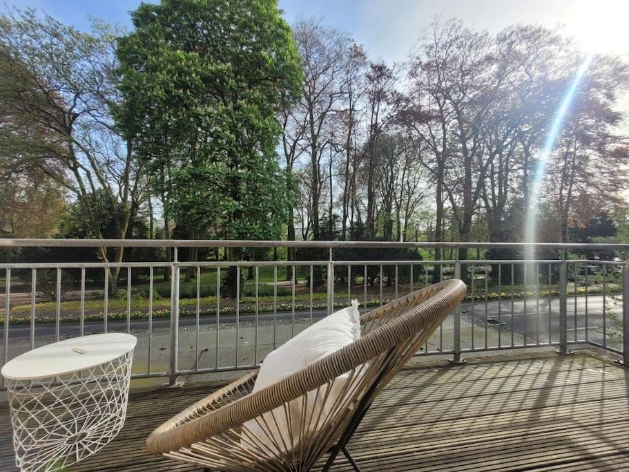 Mit Blick In Den Emsseepark Warendorf Extérieur photo